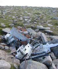 Canberra Aircraft Wreckage