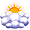 Early fog followed by sunny skies. Mild.